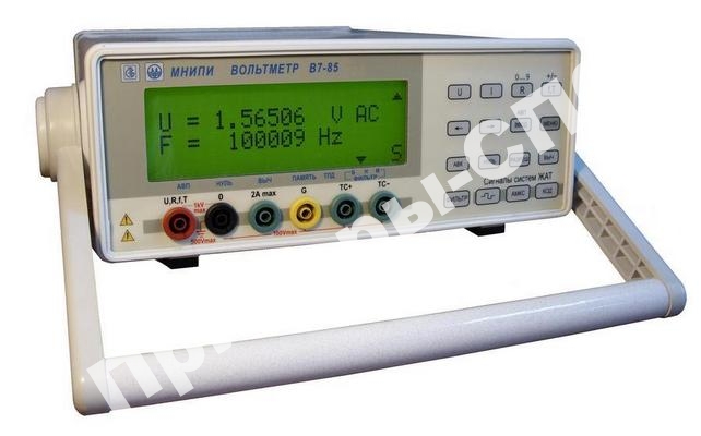 В7-85 - вольтметр-измеритель параметров кодовых сигналов систем железнодорожной автоматики