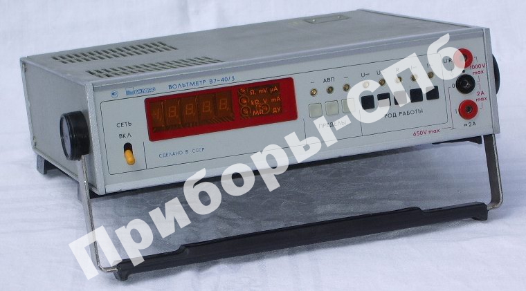 В7-40/3 - вольтметр универсальный